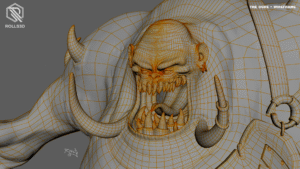The Ogre - Wireframe